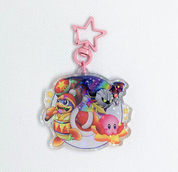 kirby, king dedede, meta knight kirby, king dedede, meta knight