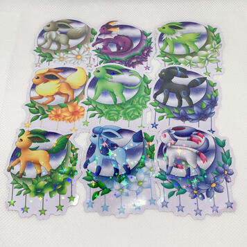 eeveelution shiny stickers eeveelution shiny stickers