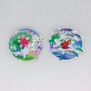 shiny shaymin stickers shiny shaymin stickers