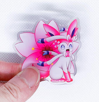 sylveon epoxy pin