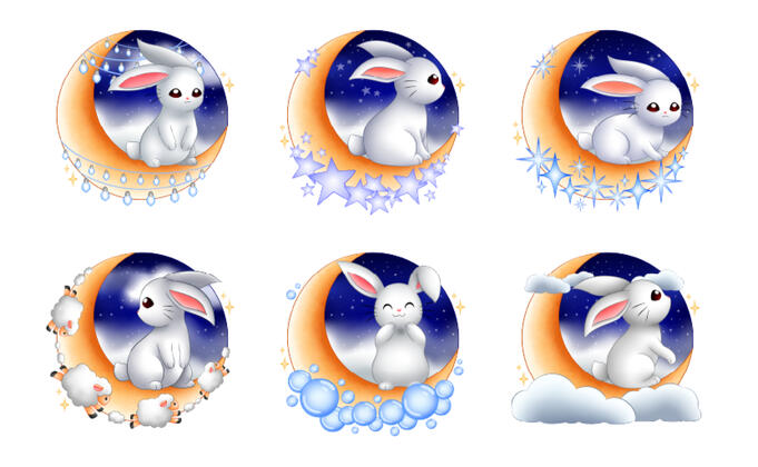 moon rabbit series moon rabbit series